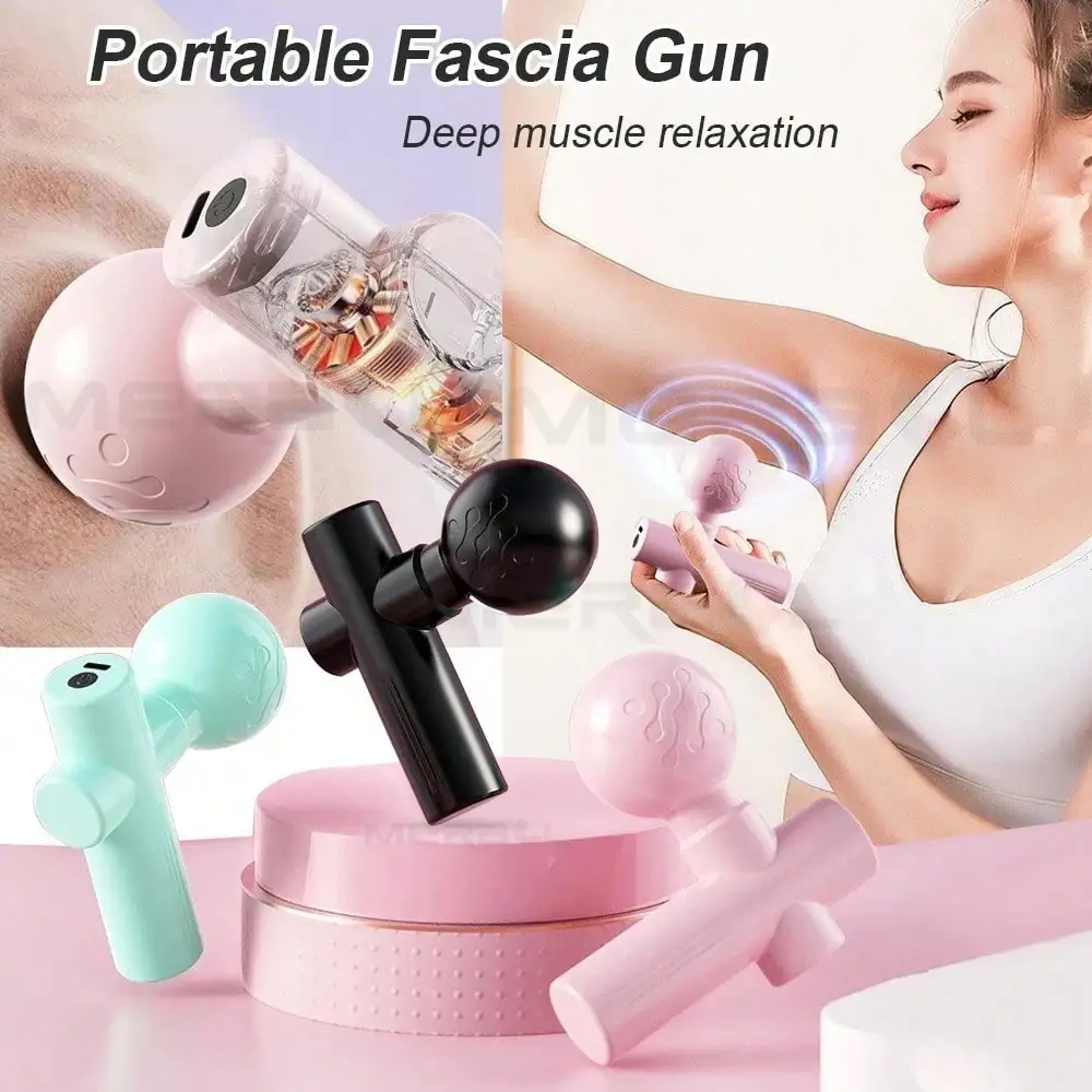 Fishing Rod Travel - 2026 Mini Massage Gun Fascia Machine