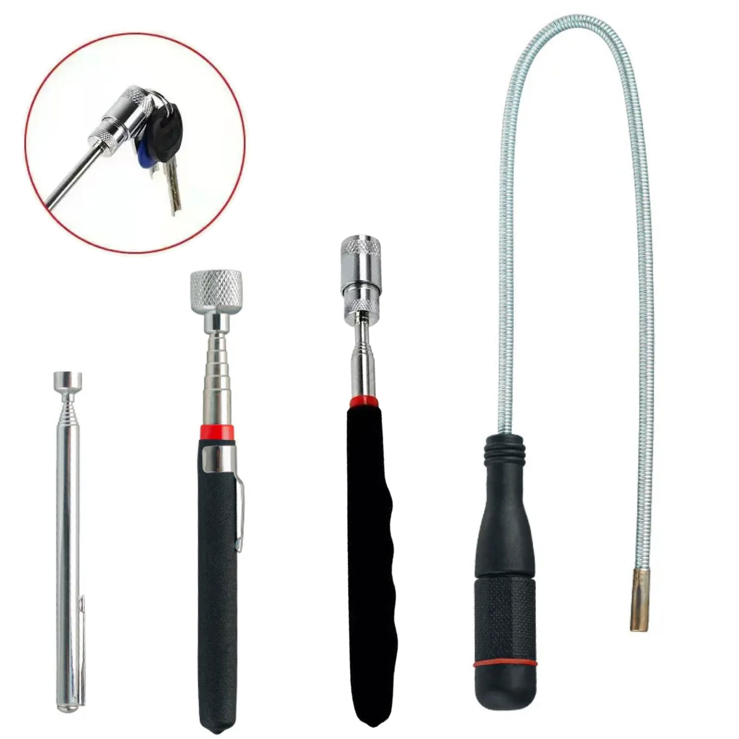 Fishing Rod Travel - Adjustable Pick-Up Rod, Mini Portable Magnetic