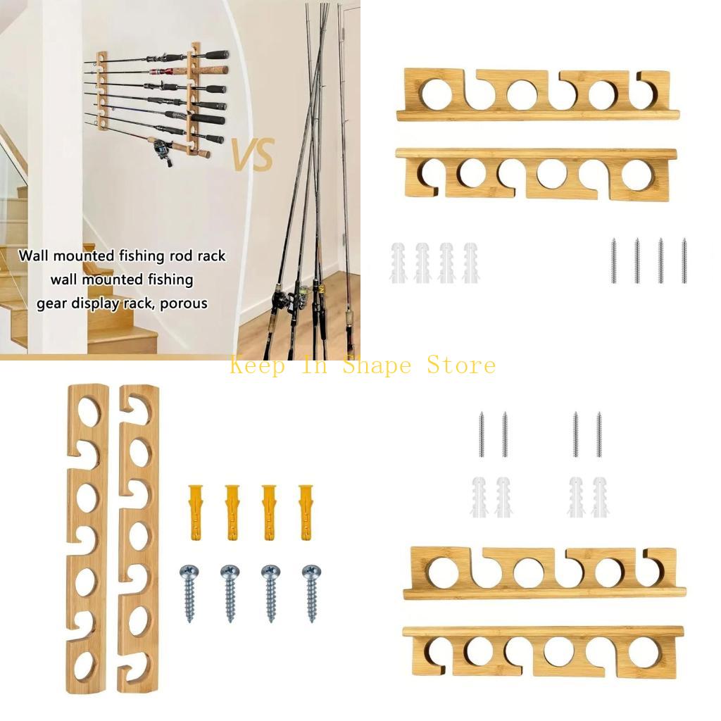 Fishing Rod Rack - U1JC Storage Organizers Fishing Rod Rack
