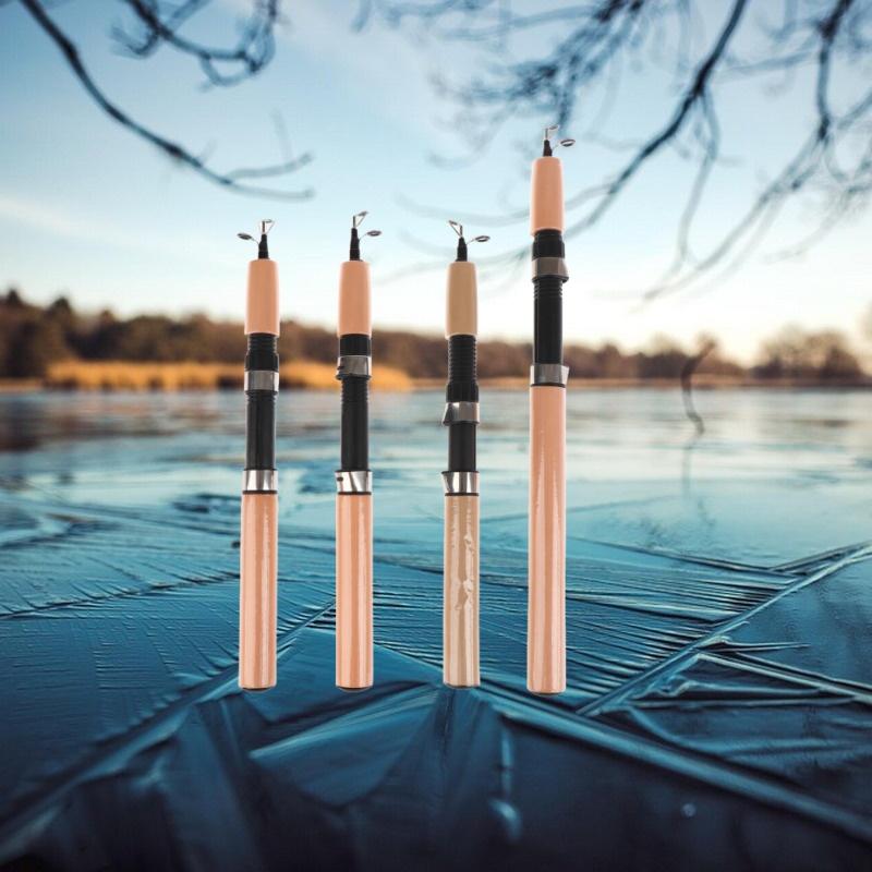 Fishing Rod Spinning - Ultralight Winter Ice Fishing Rod Portable