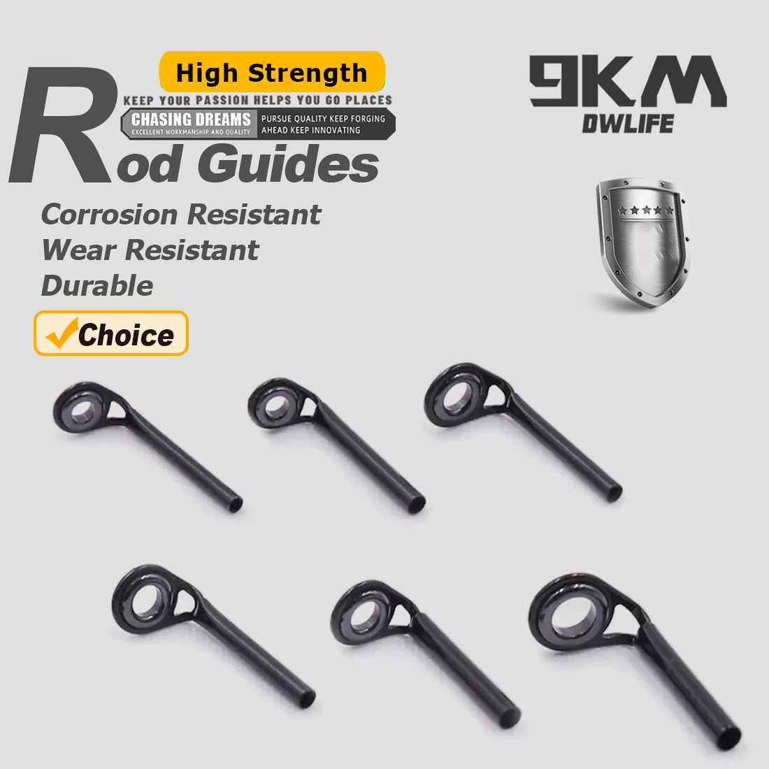 Fishing Rod Tip Replacement - Fishing Rod Guides 5~10pcs MKT Fishing