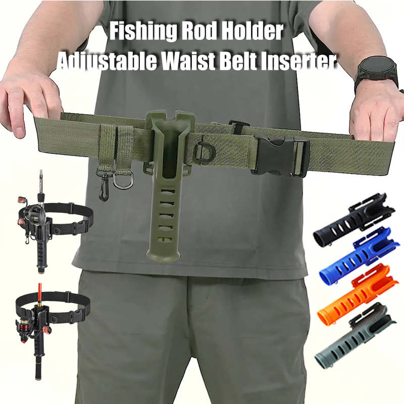 Fishing Rod Fly - Hanging Fishing Waist Belt Rod Holder