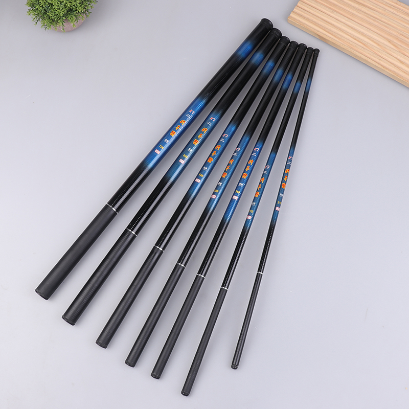 Fishing Rod Spinning - Telescopic Rock Fishing Rod Fiberglass 2.1/2.7/3.6/4.5/5.4/6.3/7.2M