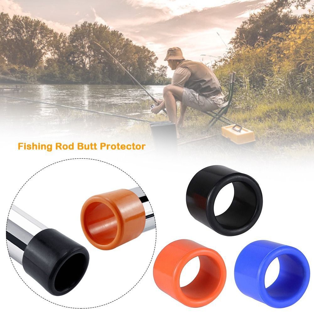 Fishing Rod Case - Protective Cover Fishing Rod Rubber Protective