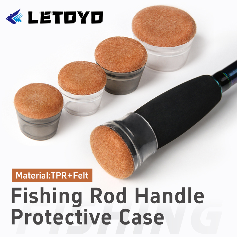 Fishing Rod Case - LETOYO felt fishing rods cap Bottom