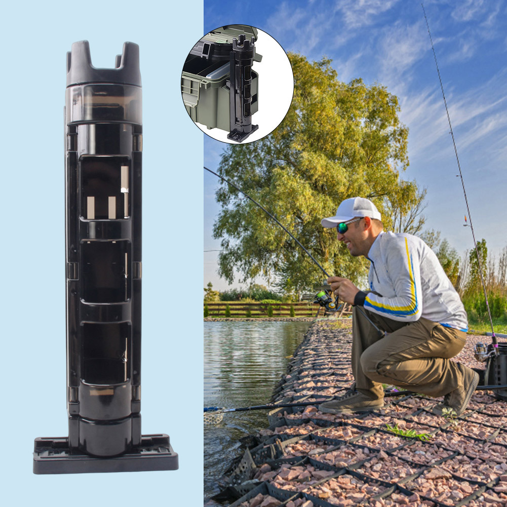 Fishing Rod Rack - 1pc Adjustable Fishing Barrel Sided Rod