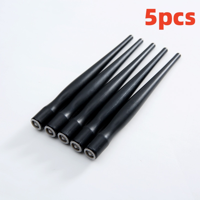 Fishing Rod Holder - 5pcs Universal Black Plastic Rod Pen