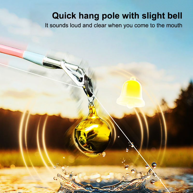 Fishing Rod Ice - 10/20Pcs New Quick-Clip Fishing Bell Alarm