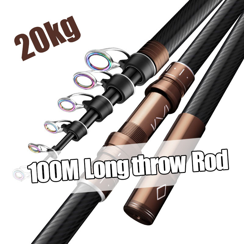 Fishing Rod Surf - 2.1M 2.7M 3.6M 4.2M 4.5M Telescopic