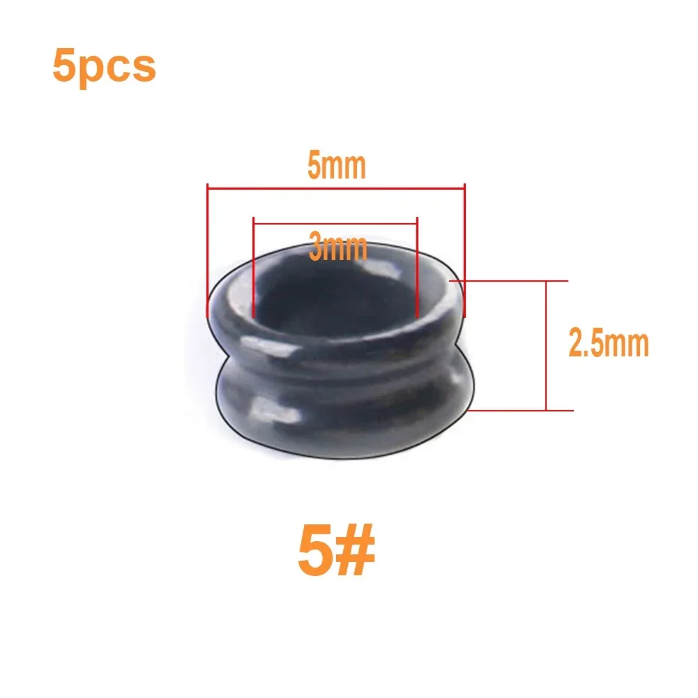 Fishing Rod Repair Kit - 5x DIY Fishing Rod Guides Ring