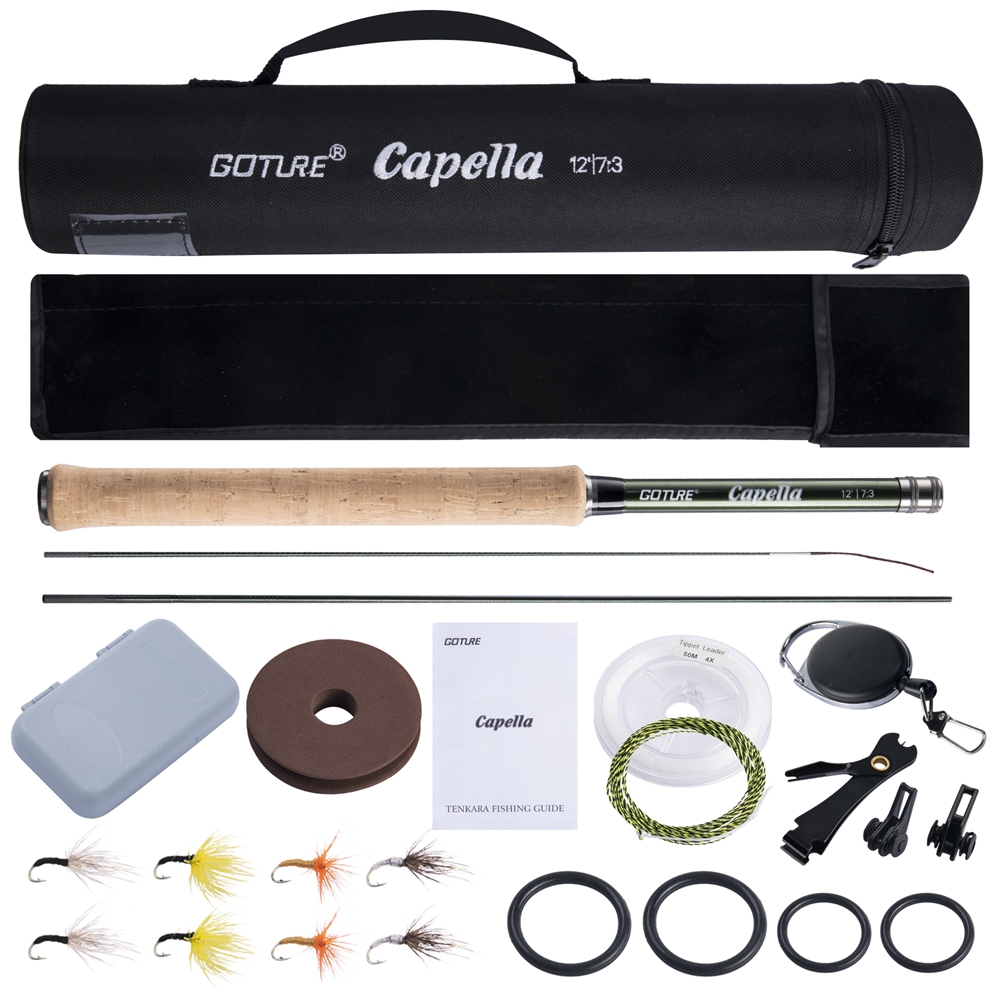 Fishing Rod Fly - Goture Tenkara Fly Fishing Rod Combo