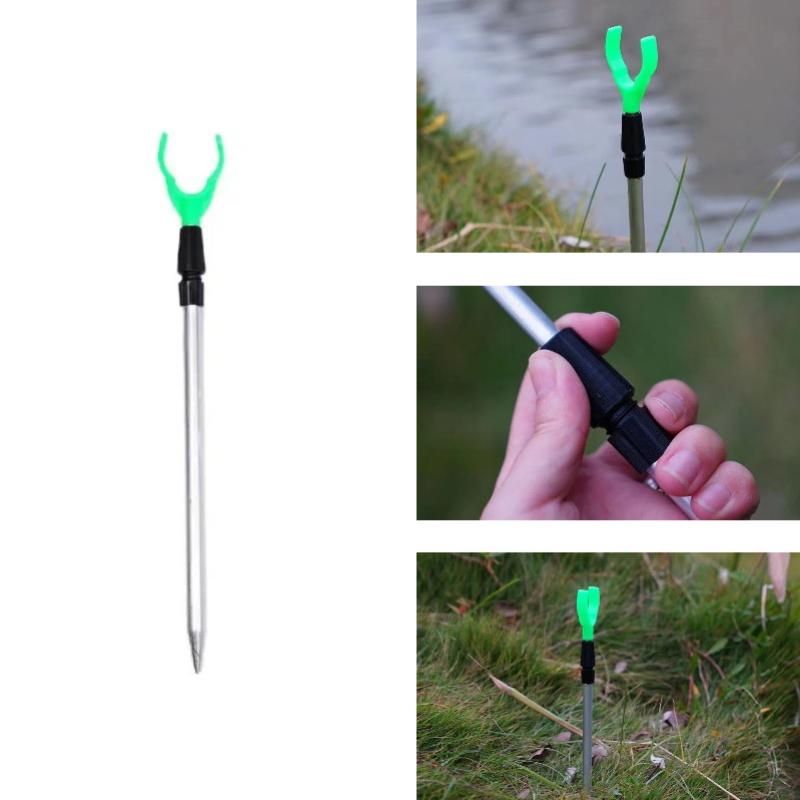 Fishing Rod Telescopic - Aluminum Alloy Telescopic Fishing Pole Bracket