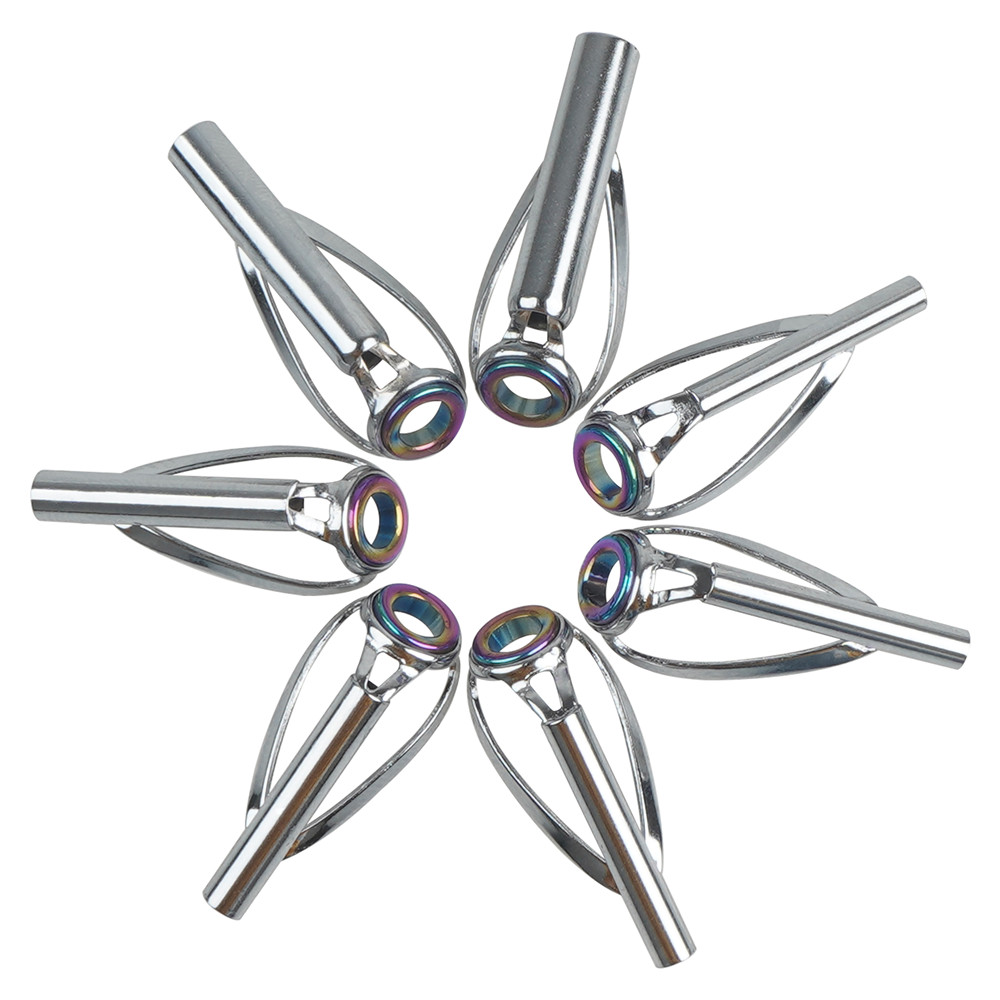 Fishing Rod Tip Replacement - 10Pcs Fishing Rod Guide Tips Repair