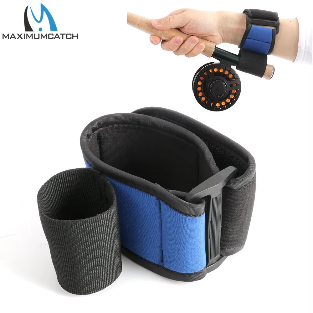 Fishing Rod Fly - MAXCATCH Neoprene Fishing Wrist Support Casting