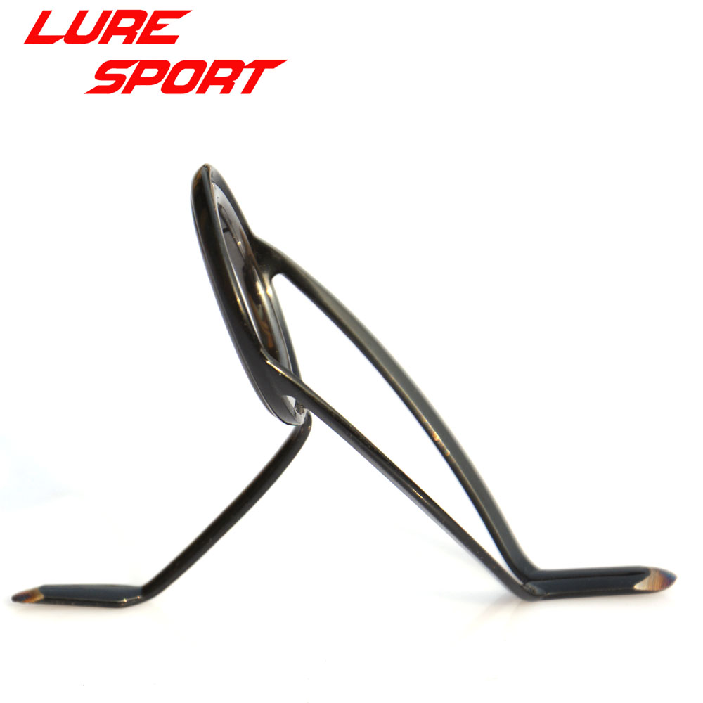 Fishing Rod Surf - LureSport 10pcs KW Guide Black Steel