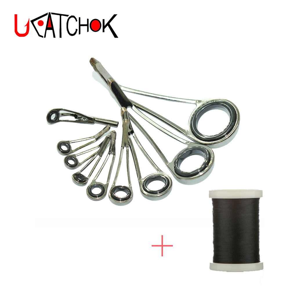 Fishing Rod Building Kit - 9pcs/Kit Rock Trout Fishing Rod Guides