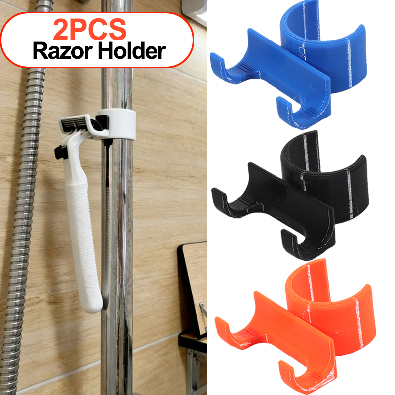 Fishing Rod Travel - 2Pcs Anti-slip Razor Holder For Shower