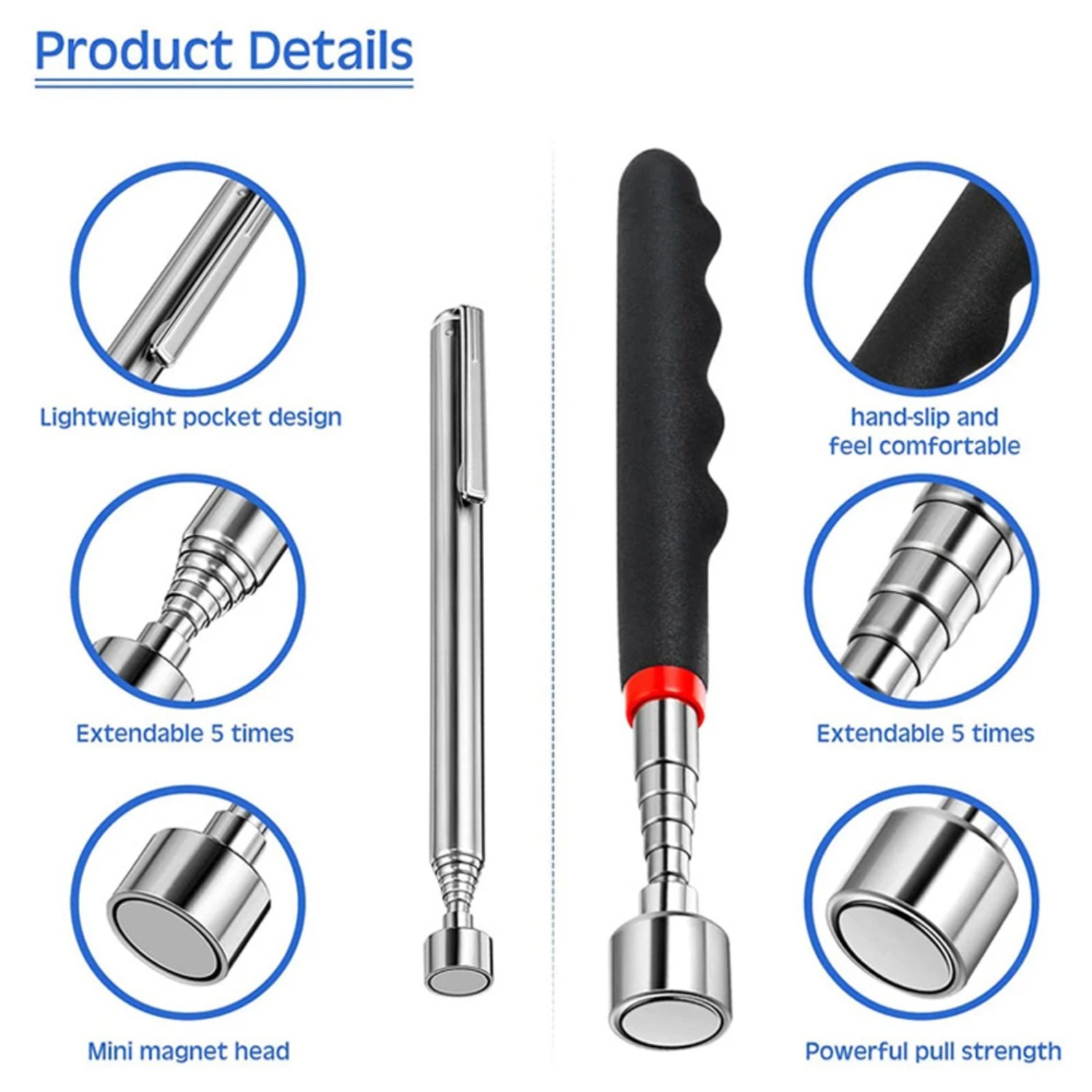 Adjustable Pick-Up Rod, Mini P - Fishing Rod Travel 评论和价格