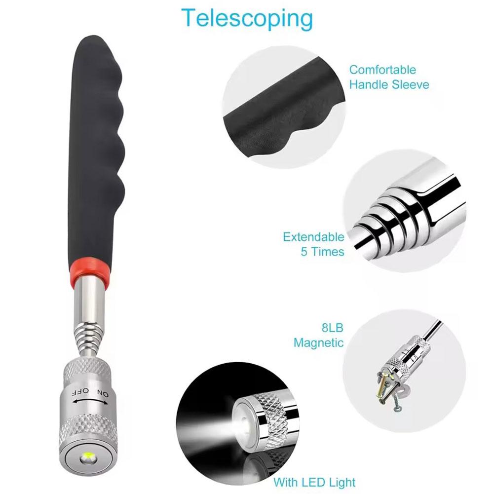 Telescopic Magnetic Pen with L - Fishing Rod Travel 评论和价格
