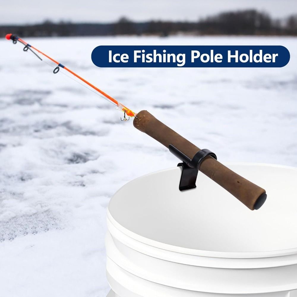 1 Pcs Bucket Rod Storage Holde - Fishing Rod Ice 评论和价格