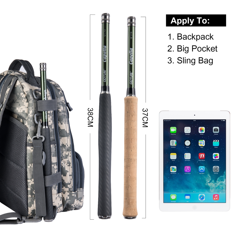 Goture Tenkara Fly Fishing Rod - Fishing Rod Carbon Fiber 评论和价格