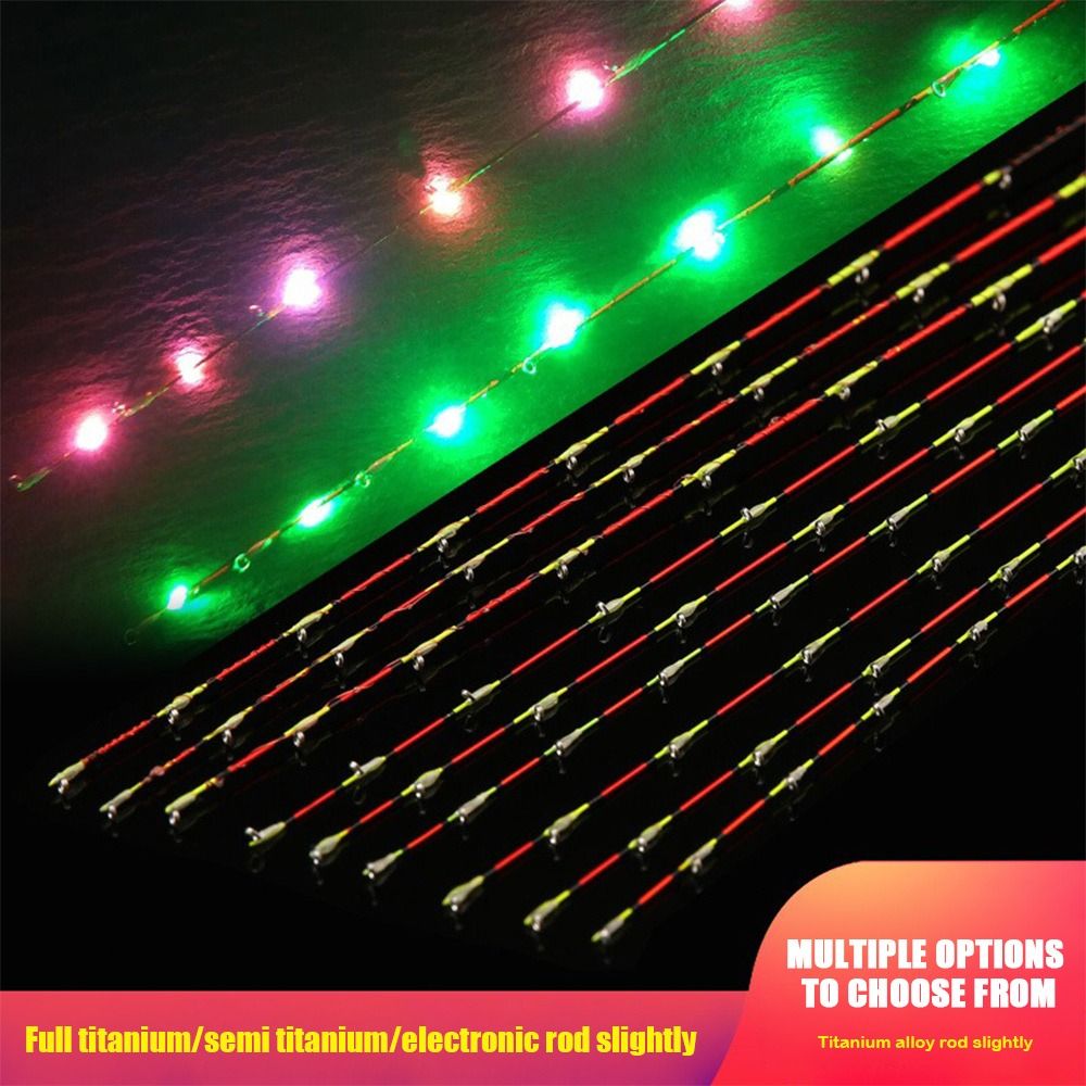 55cm LED Half Titanium/Full Ti - Fishing Rod Tip Replacement 评论和价格