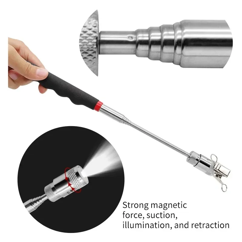 Telescopic Magnetic Pen with L - Fishing Rod Travel 评论和价格