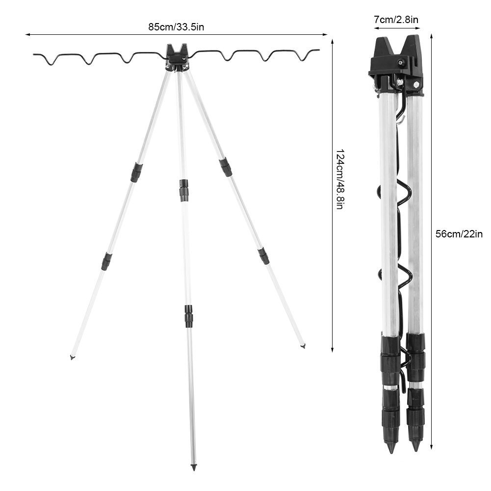 Fishing Pole Tripod Holders Mu - Fishing Rod Casting 评论和价格
