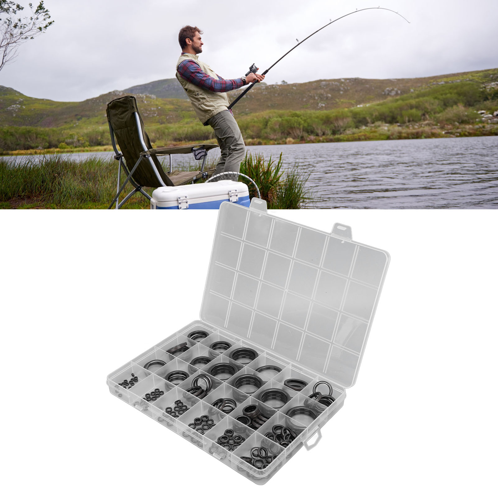 Fishing Rod Guide Repair Kit F - Fishing Rod Repair Kit 评论和价格