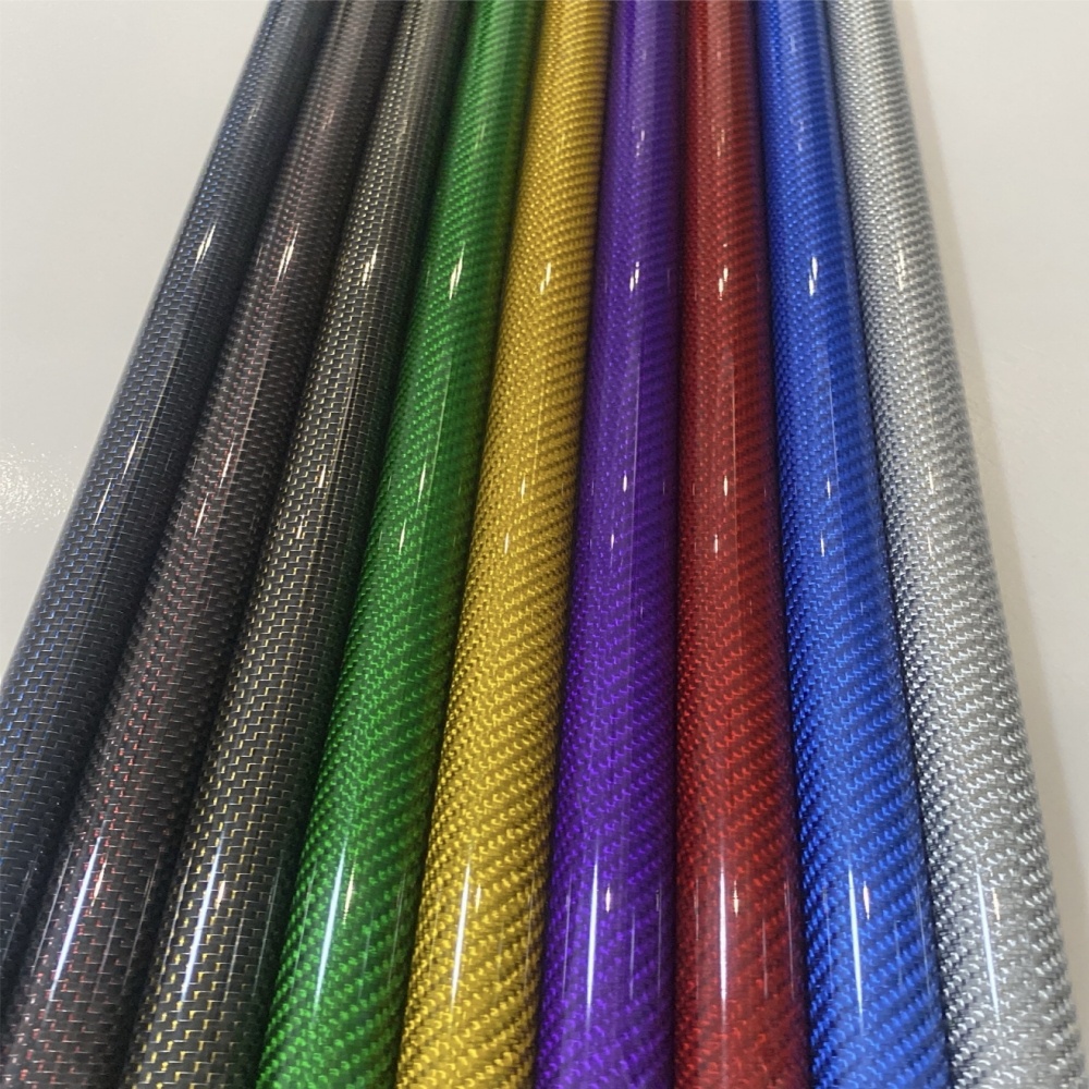 Carbon Fiber Tube Color 3K Twi - Fishing Rod Carbon Fiber 评论和价格