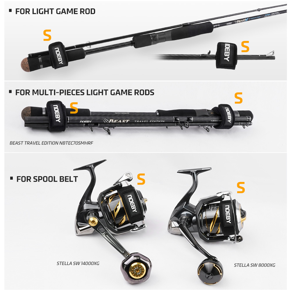 NOEBY Fishing Rod Strap Wide P - Fishing Rod Spinning 评论和价格