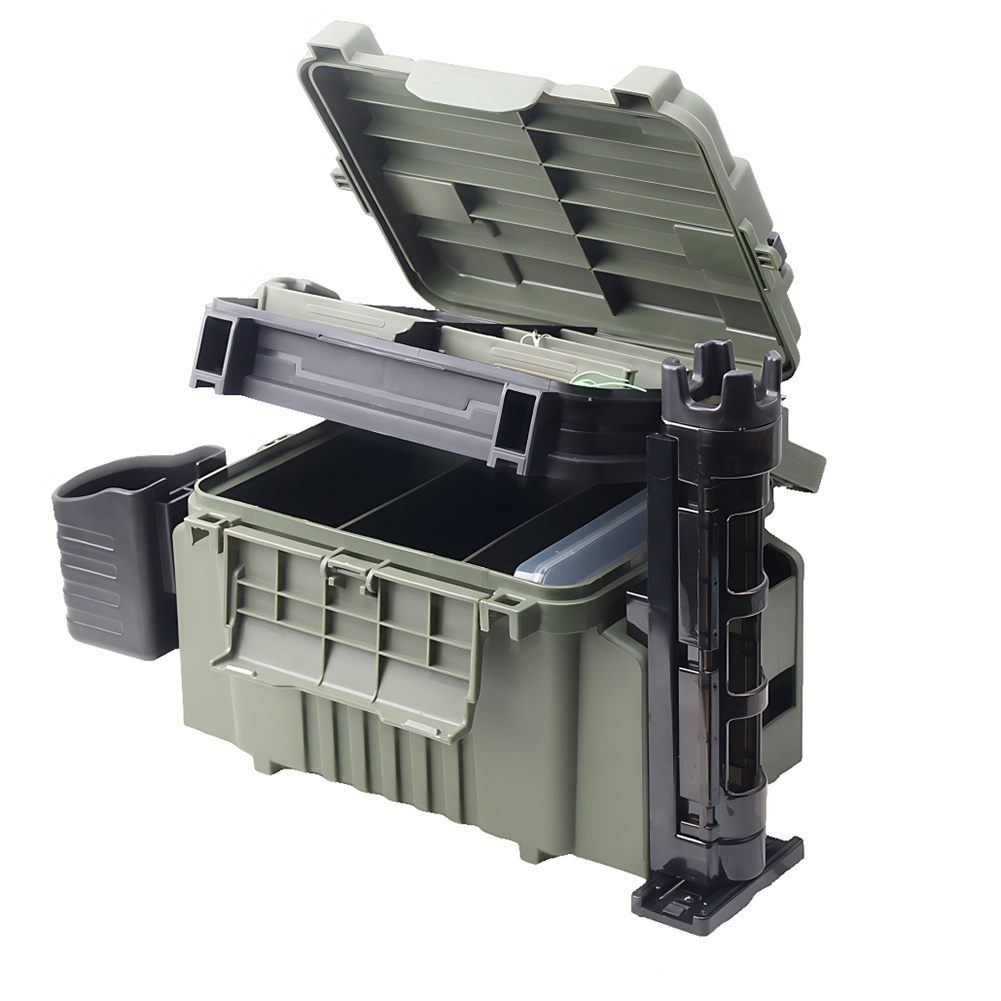 1pc Adjustable Fishing Barrel  - Fishing Rod Rack 评论和价格
