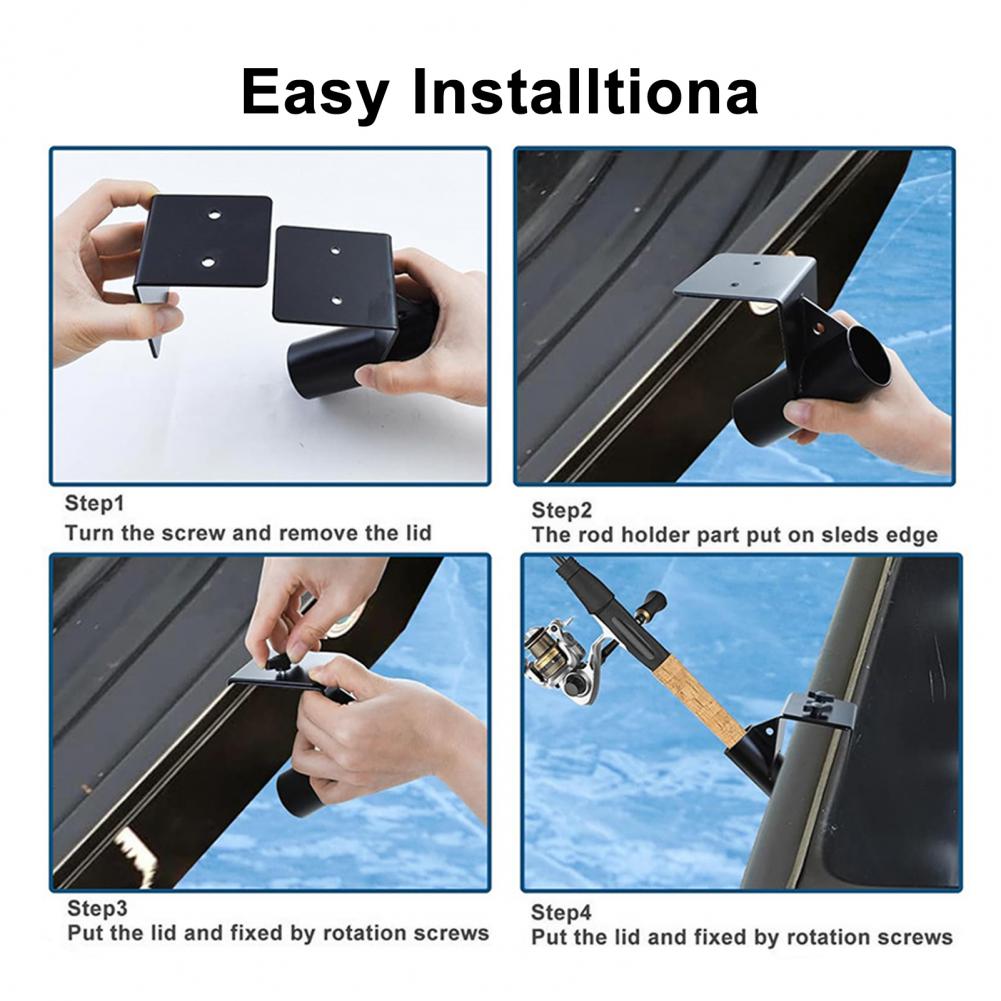 Durable Sled Rod Holder Heavy  - Fishing Rod Rack 评论和价格