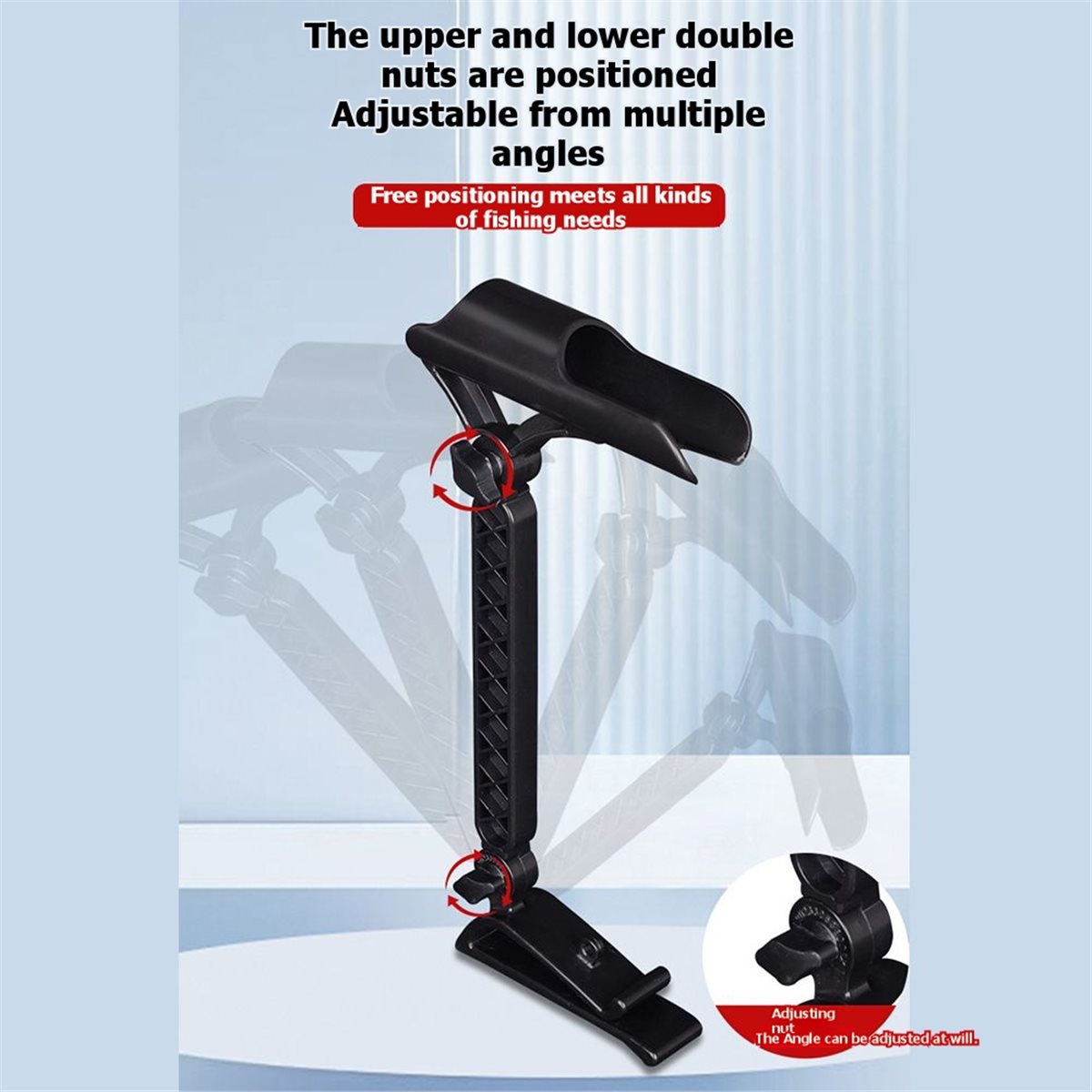 POPULAR-2pcs Adjustable Bucket - Fishing Rod Holder 评论和价格
