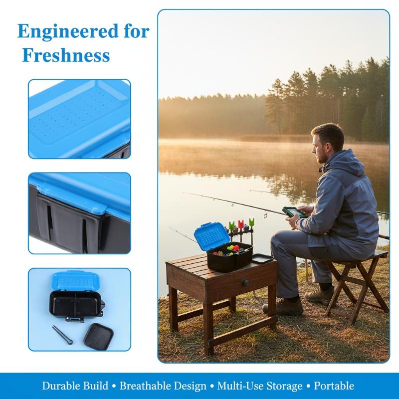 Portable Fishing Lure Box Case - Fishing Rod Case 评论和价格