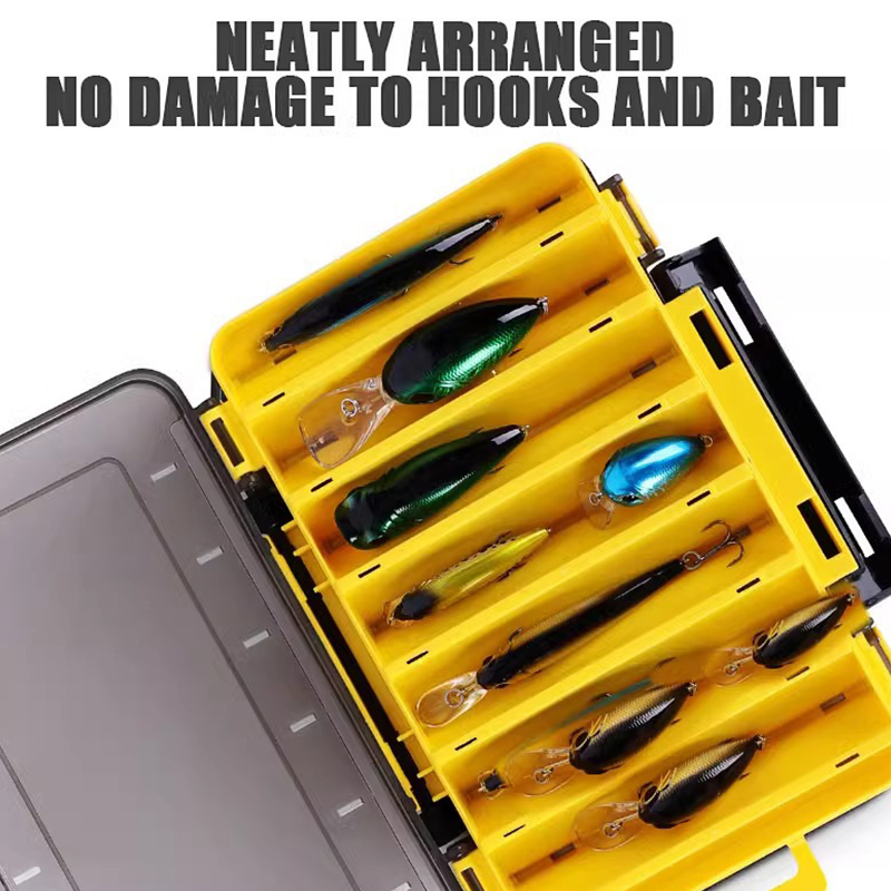 ❤️ Double Sided Fishing Lure B - Fishing Rod Case 评论和价格