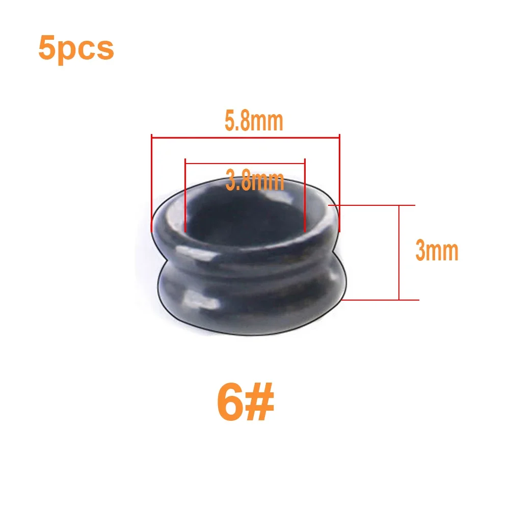 5x DIY Fishing Rod Guides Ring - Fishing Rod Repair Kit 评论和价格