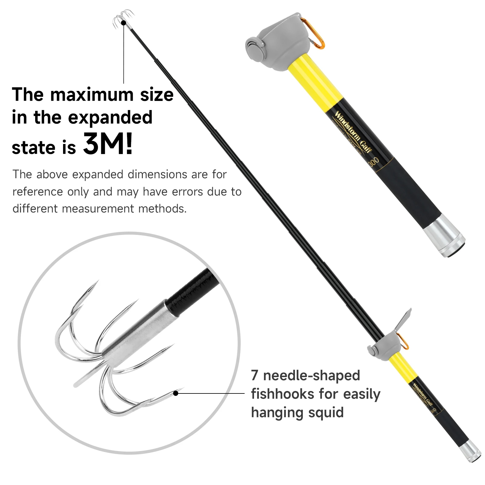 SANLIKE 7-claw Stainless Steel - Fishing Rod Carbon Fiber 评论和价格
