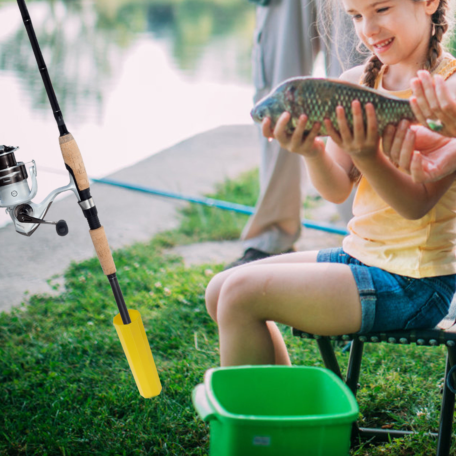 2Pcs Fishing Rod Socket St Ban - Fishing Rod Casting 评论和价格