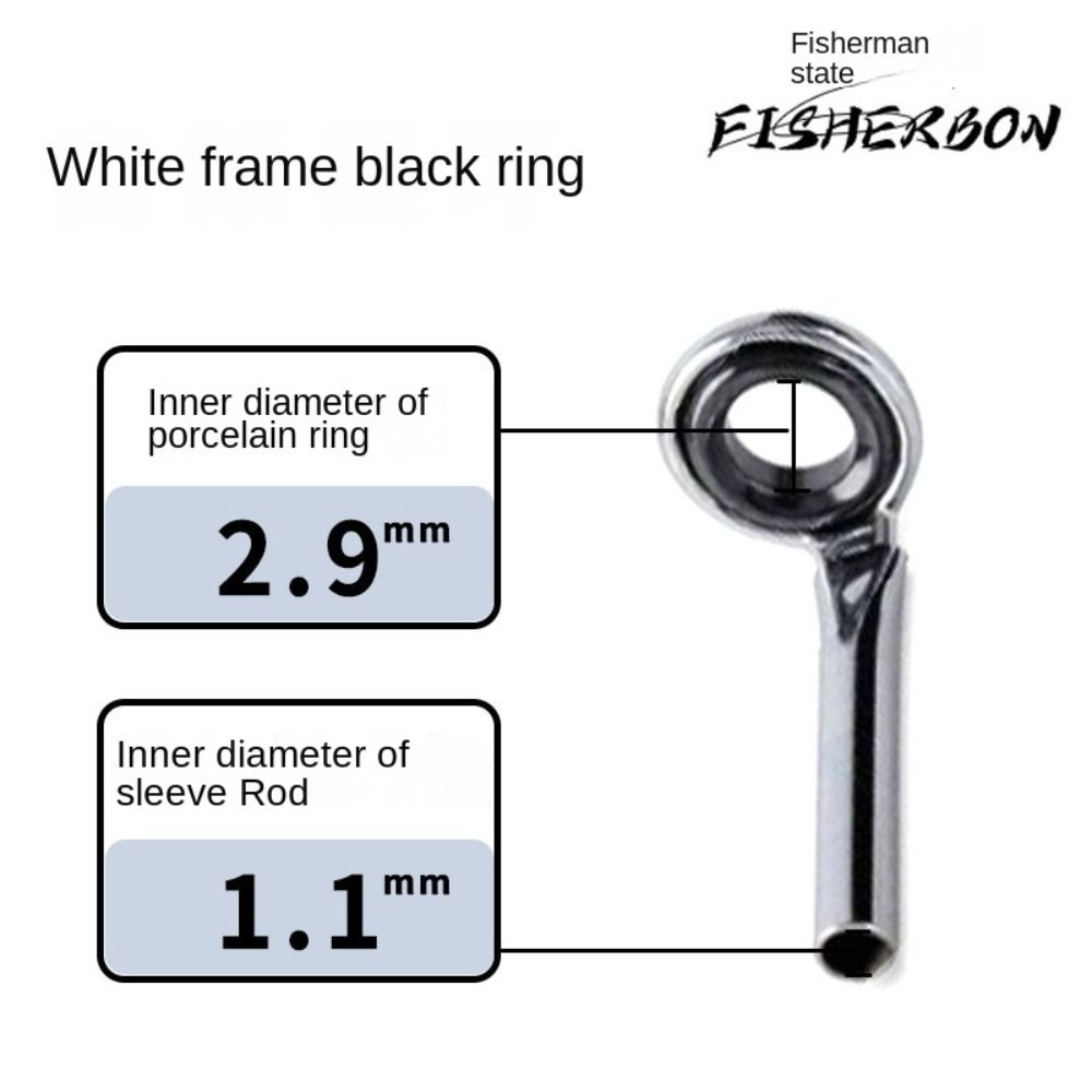 New O Ring Fishing Rod Guide S - Fishing Rod Guide Replacement 评论和价格