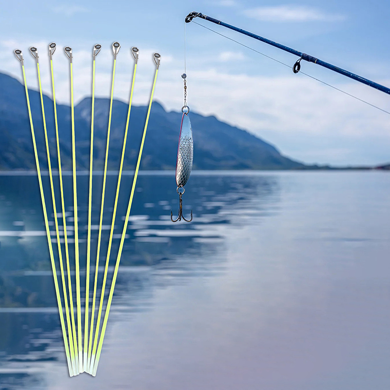 5Pcs 42CM Boat/Raft Rod Tip Sp - Fishing Rod Repair Kit 评论和价格