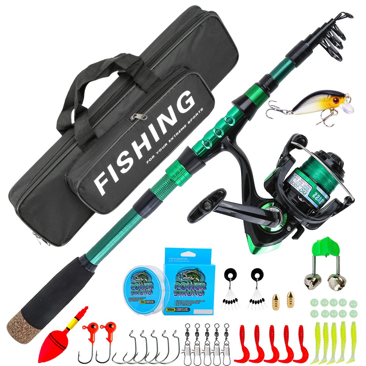 1.8 Meters Green Carbon Fiber  - Fishing Rod Carbon Fiber 评论和价格