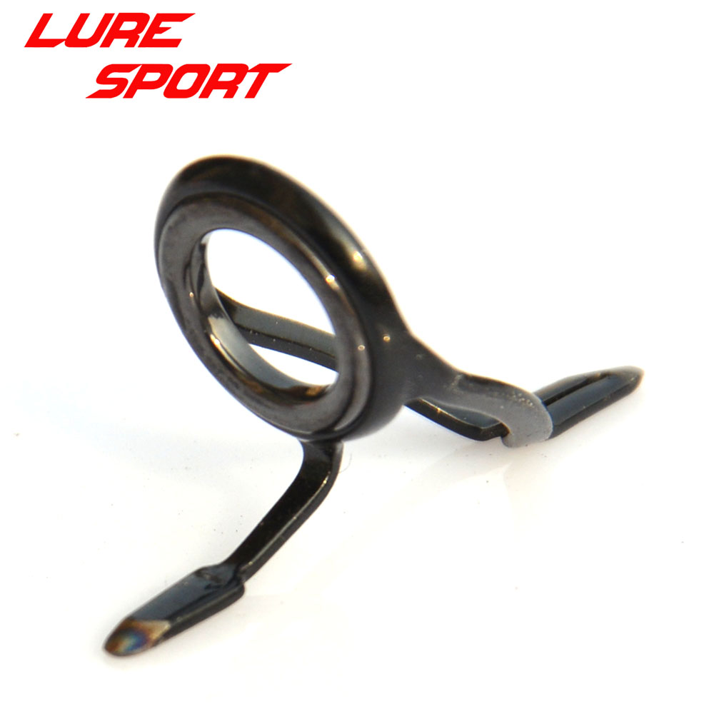 LureSport 10pcs KW Guide Black - Fishing Rod Surf 评论和价格