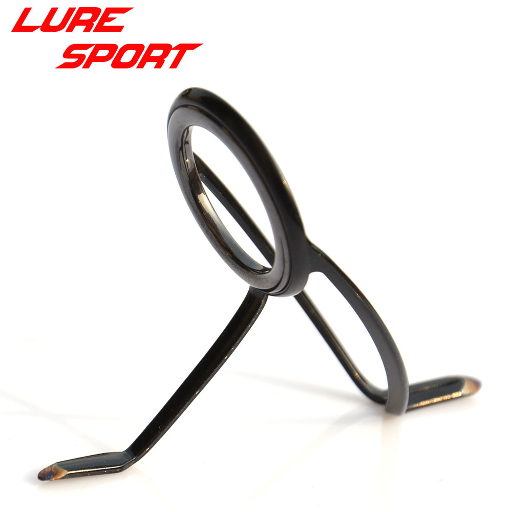 LureSport 10pcs KW Guide Black - Fishing Rod Surf 评论和价格