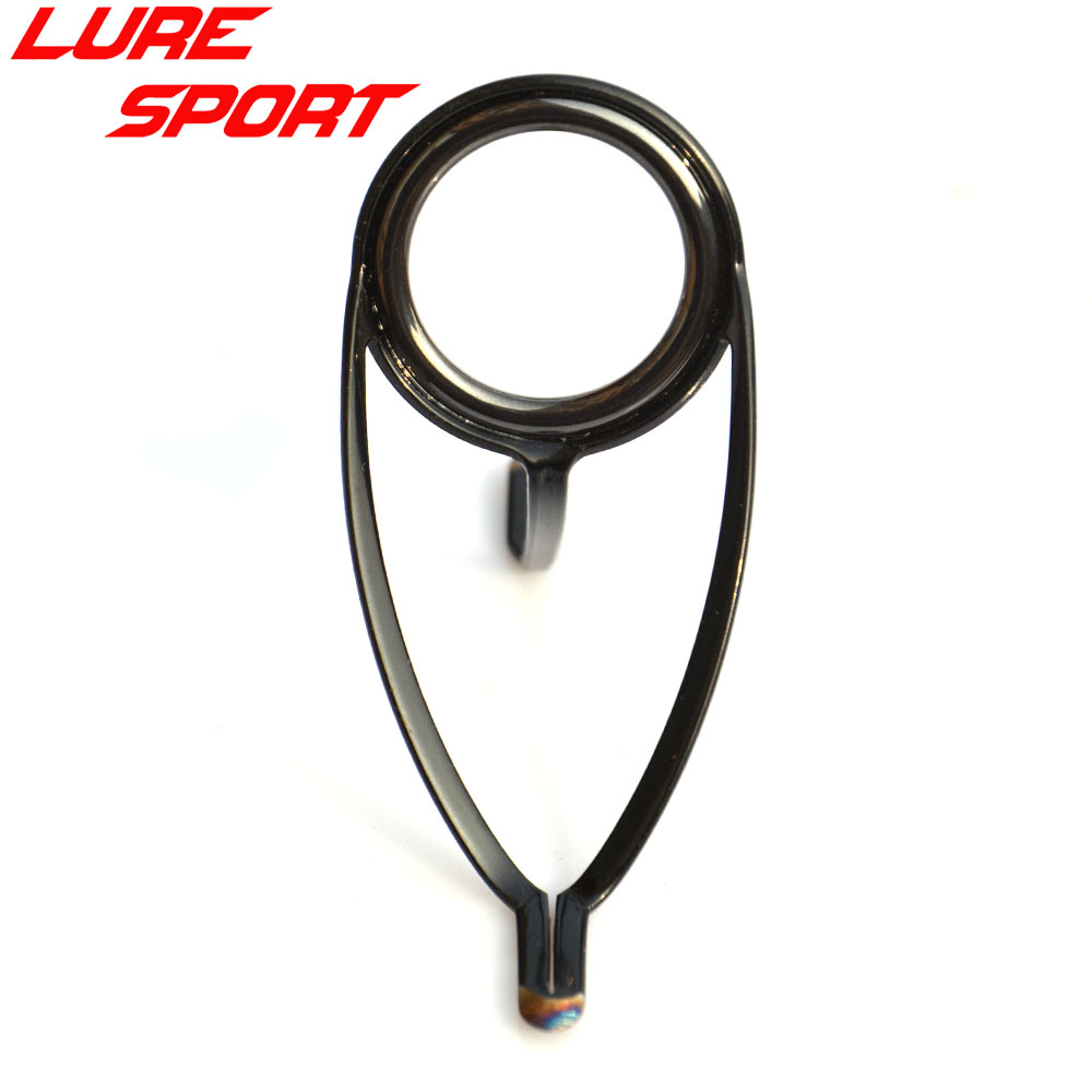 LureSport 10pcs KW Guide Black - Fishing Rod Surf 评论和价格