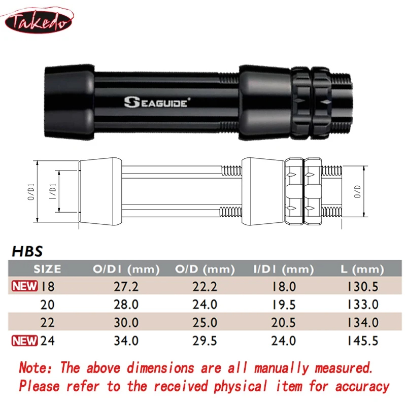 TAKEDO 18# 20# 22# 24# HBS Hea - Fishing Rod Spinning 评论和价格